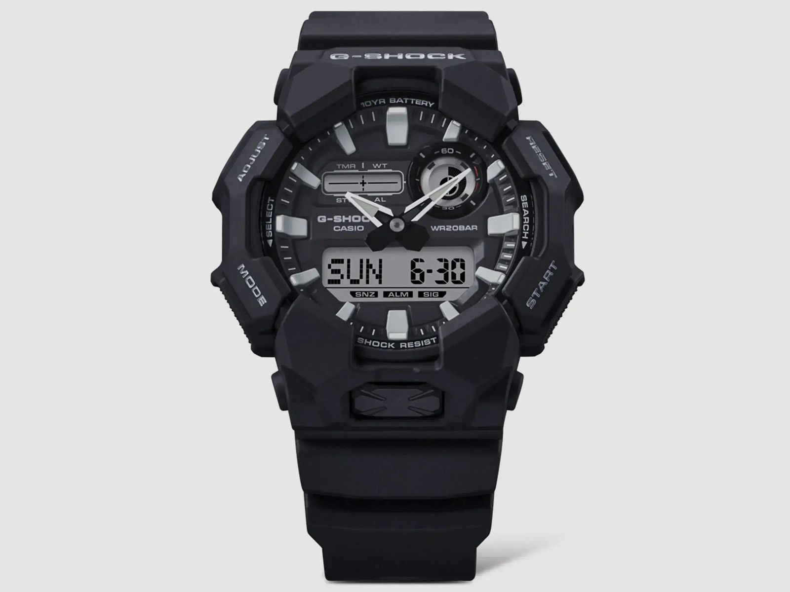 G-SHOCK G-Shock zegarek GA-010 - Czarny