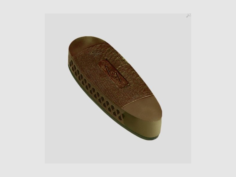 Schaftkappe in schwarz - Größe 140 x 46 mm Dicke 25 mm