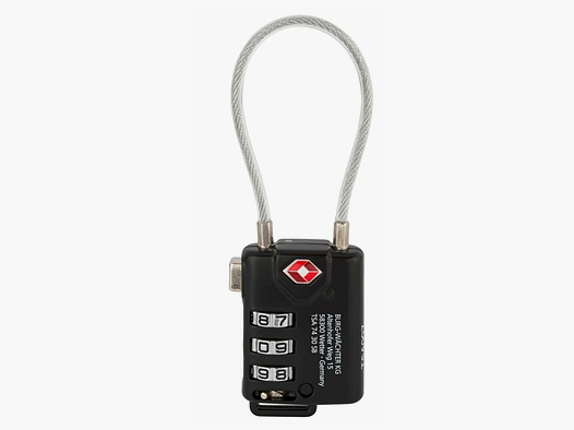 Burg Wächter TSA 74 30 candado de combinación de seguridad negro