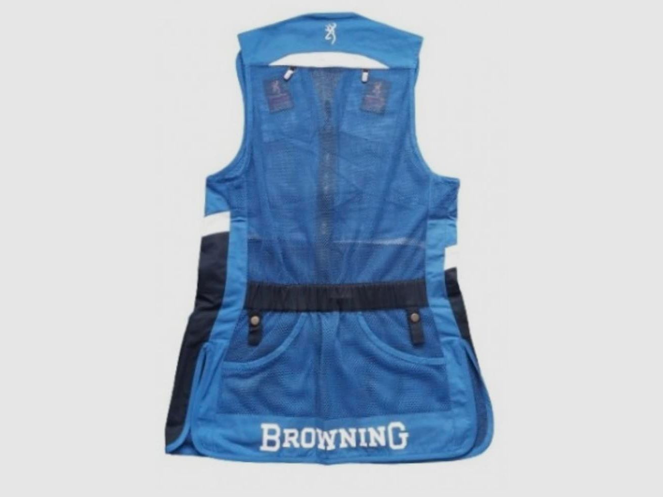Gilet da tiro Browning Sporter blu, immagine 2 di 3