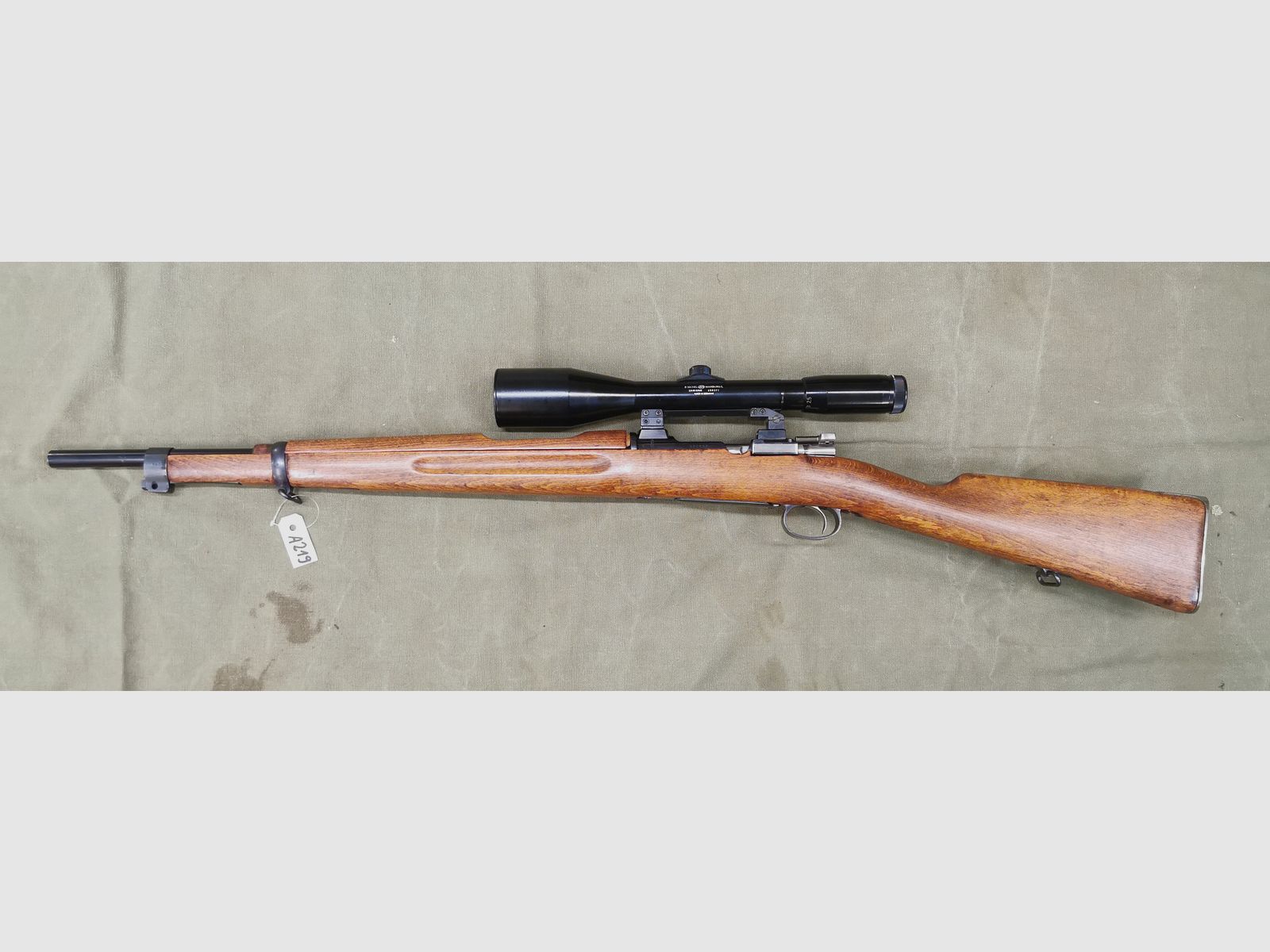 Swedish Mauser with short match barrel 6.5x55SE
