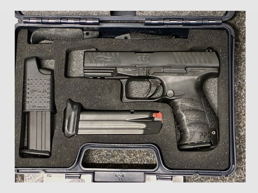 Walther PPQ M2 9mm Luger like new !!!