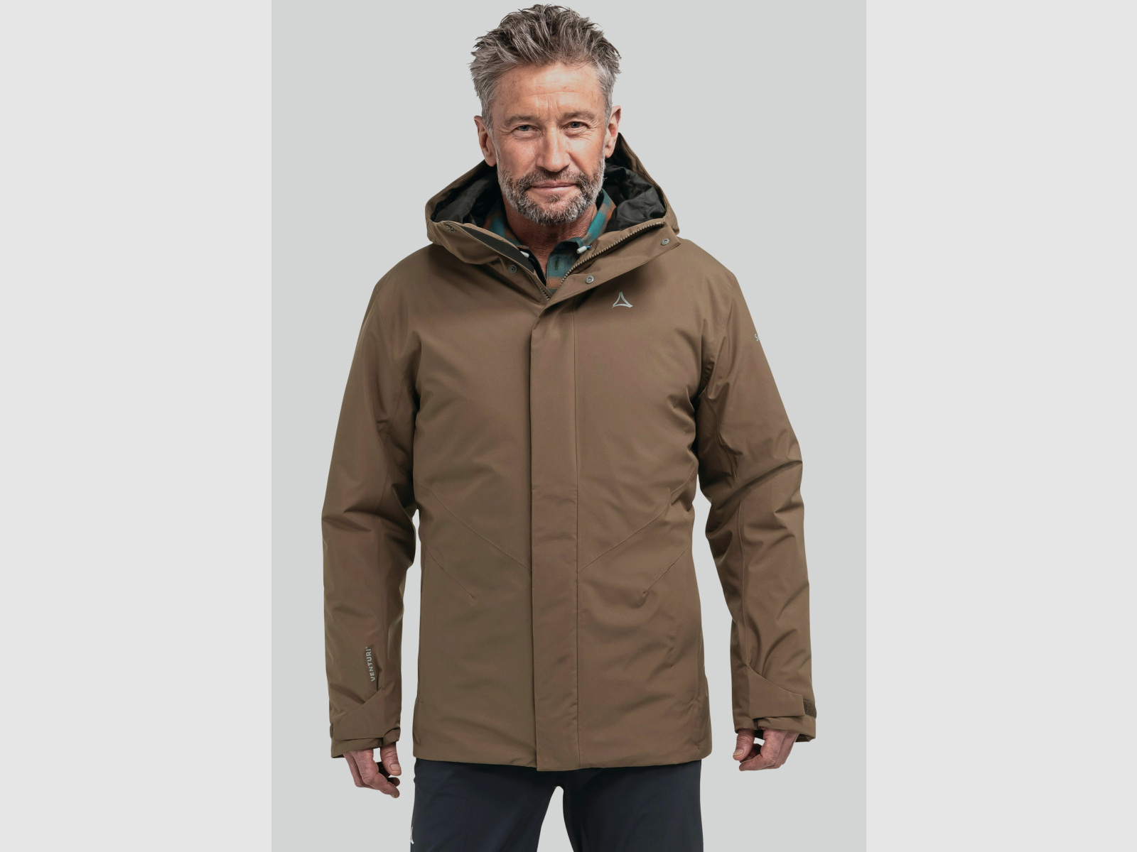 SCHÖFFEL Wandelen Parka Stijl Froda MNS Bruin