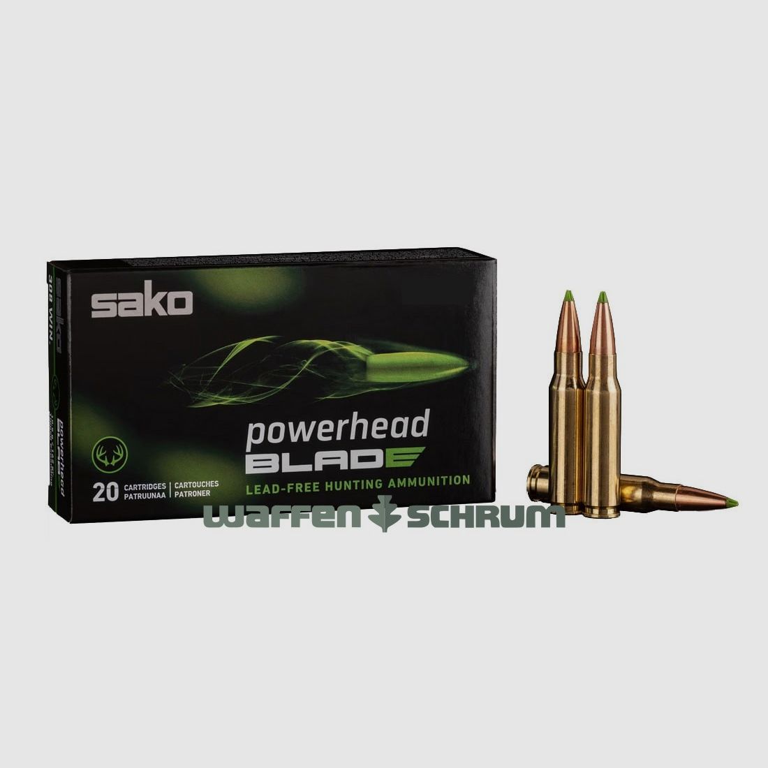 Sako Powerhead Blade 5.2g - 80gr .243Win
