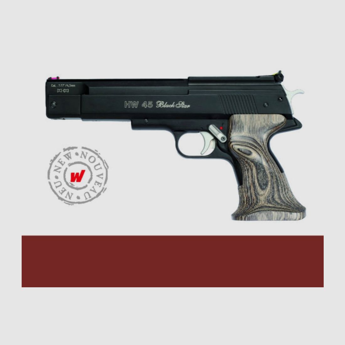 WEIHRAUCH – HW 45 BLACK STAR – 4,5MM