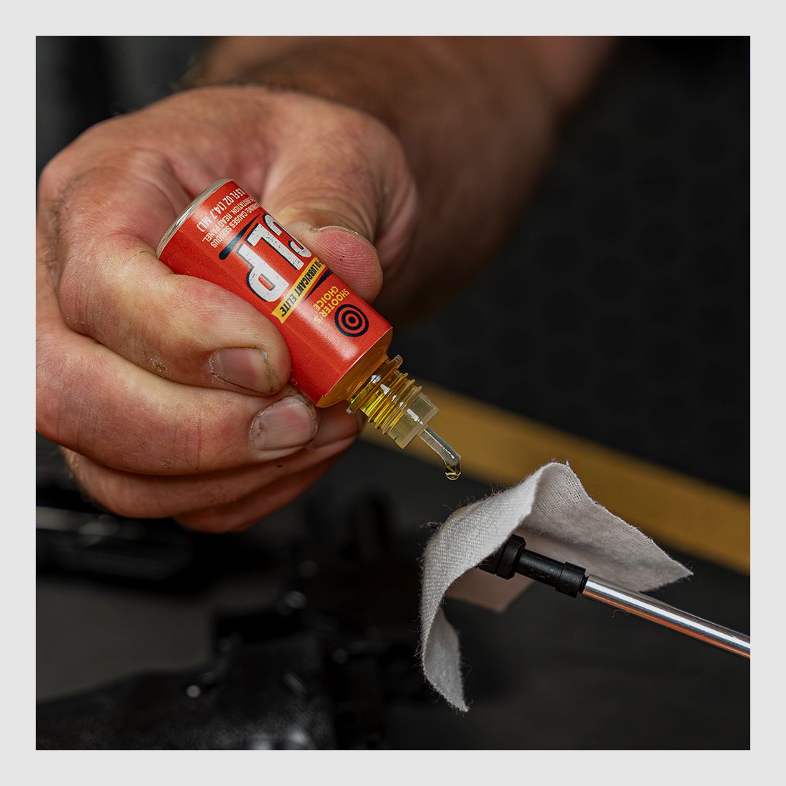 Shooter's Choice .45 cal Gun Cleaning Kit incl. FP-10 Lubricant Elite CLP (8-32) (SHF-SRK-45)