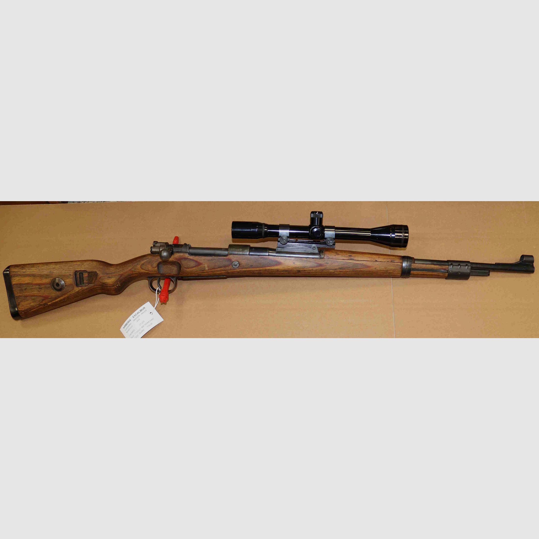 Mauser-Gewehr - Adler Modell K98 Kaliber 22-250 mit Optik, Bild 4 von 12