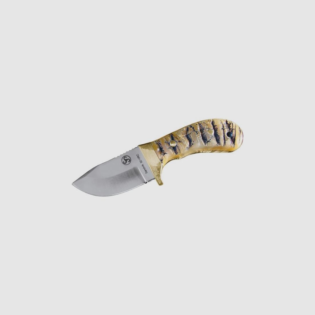 SAUER Feststehendes Messer Jagdmesser Mufflon 7,5cm  'BallPoint'-Klinge