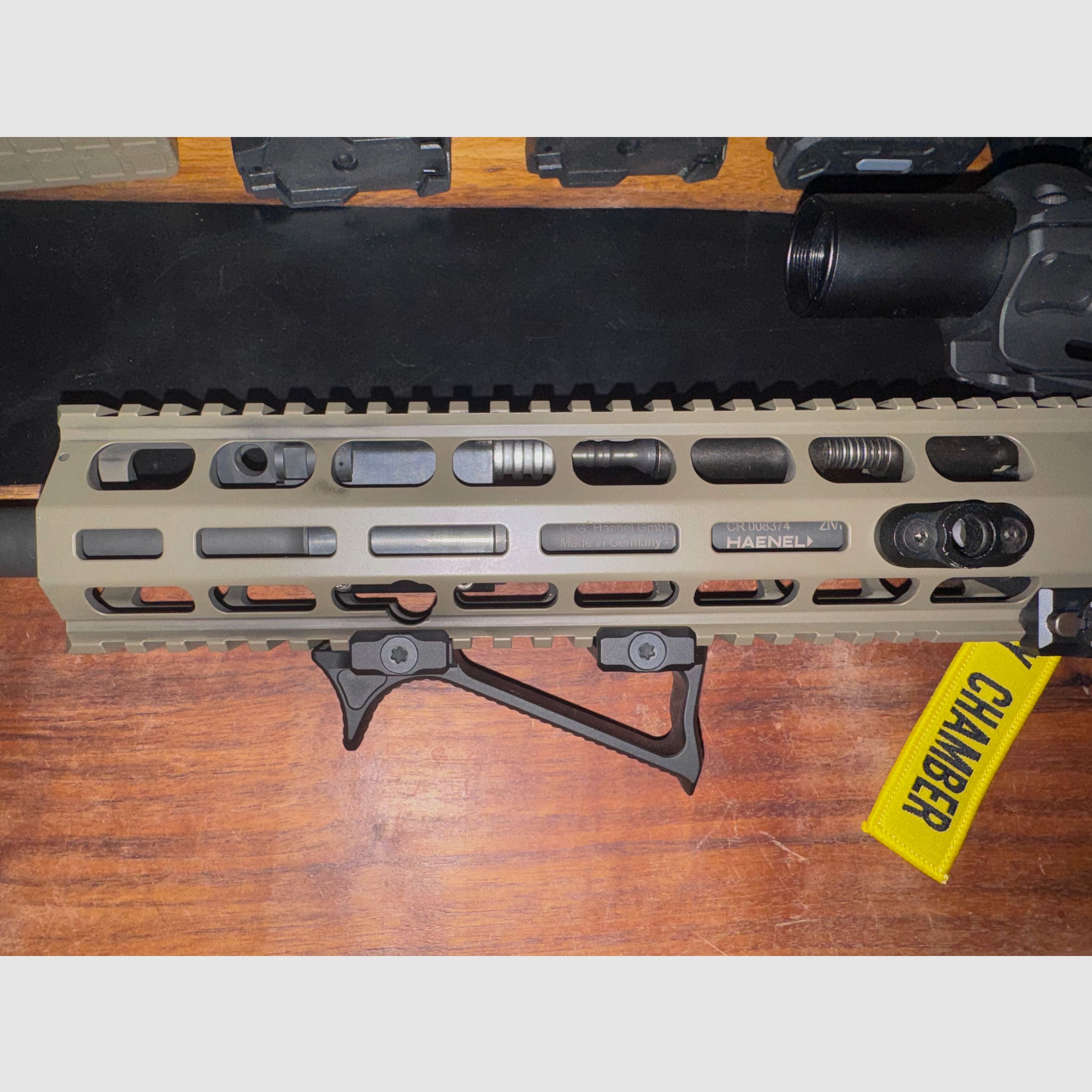 Haenel CR 223 16.5" – match trigger + magazine + adjustable gas port + ATec muzzle brake, image 2 of 18