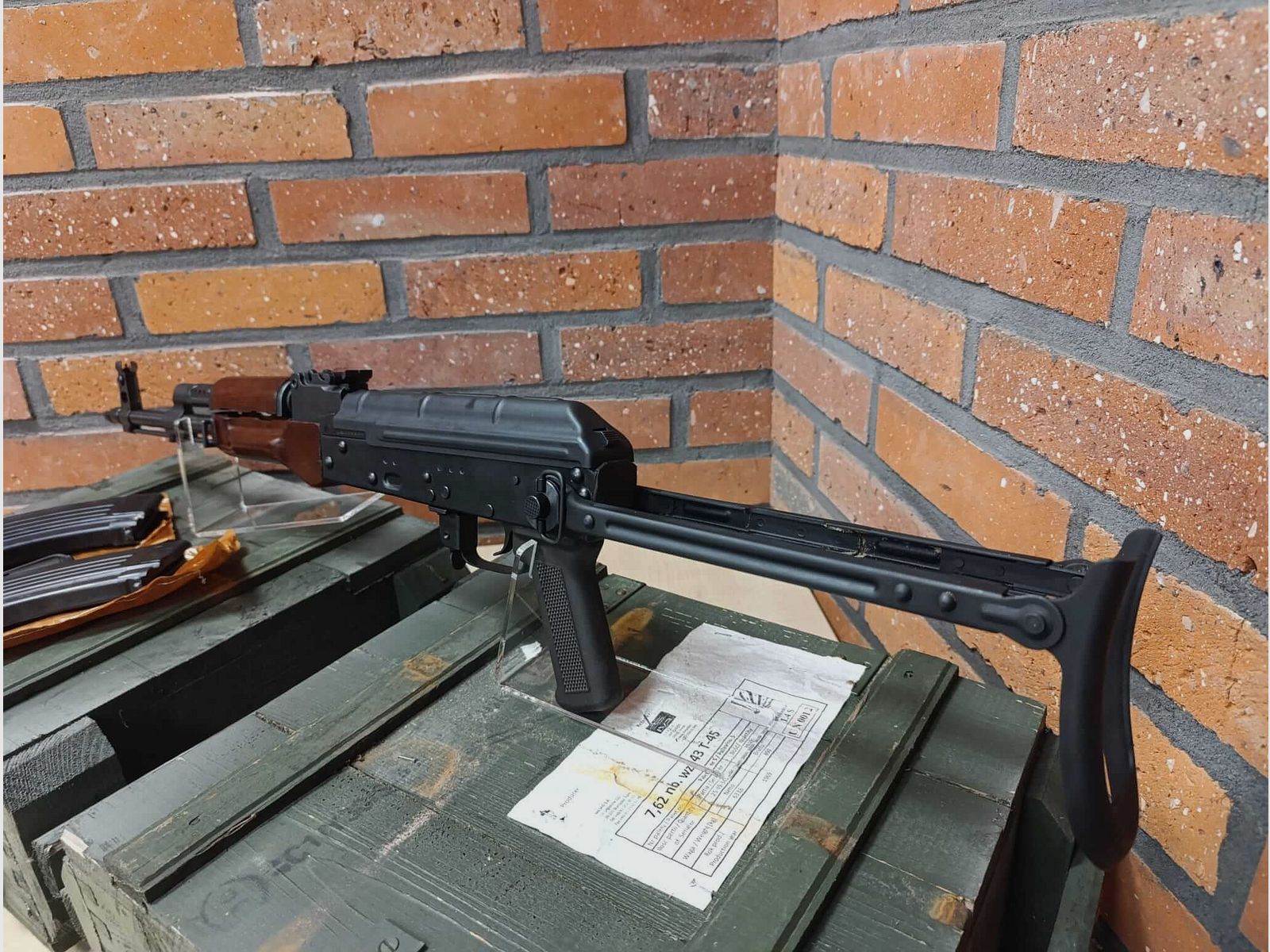 Carabina AKMS Tipo 56-1 cal. 7,62x39mm Nuovo / Militare, immagine 22 di 22