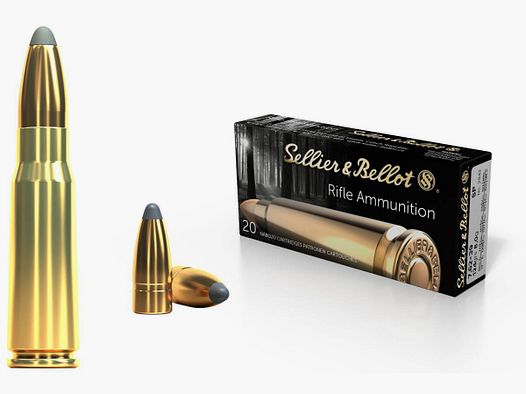 Büchsenpatronen Sellier & Bellot 7,62 x 39 SP