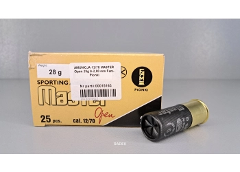 FAM Ammunition cal. 12/70 MASTER OPEN 28G SKEET 9-2.00, image 2 of 2