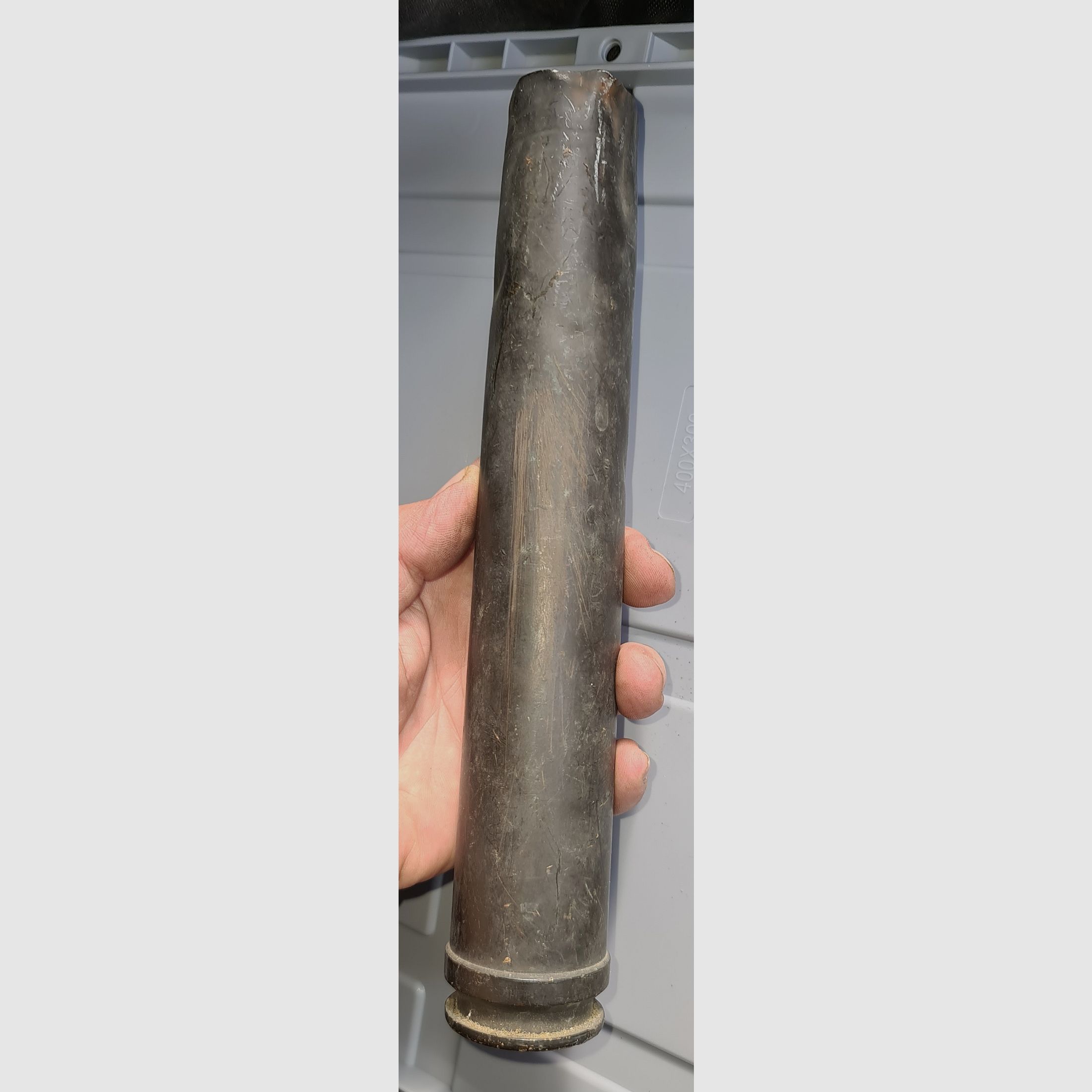 SEVERAL DECORATIVE ITEMS FROM THE WEHRMACHT ERA 1939 - 1945 / ASHTRAY, MEDAL, LAPEL PIN, PIN, STAMPING IRON, STAMP, GRENADE, SHELL, FLACK, SHELL, CARTRIDGE, SS, HJ, SA, WAR, METAL,