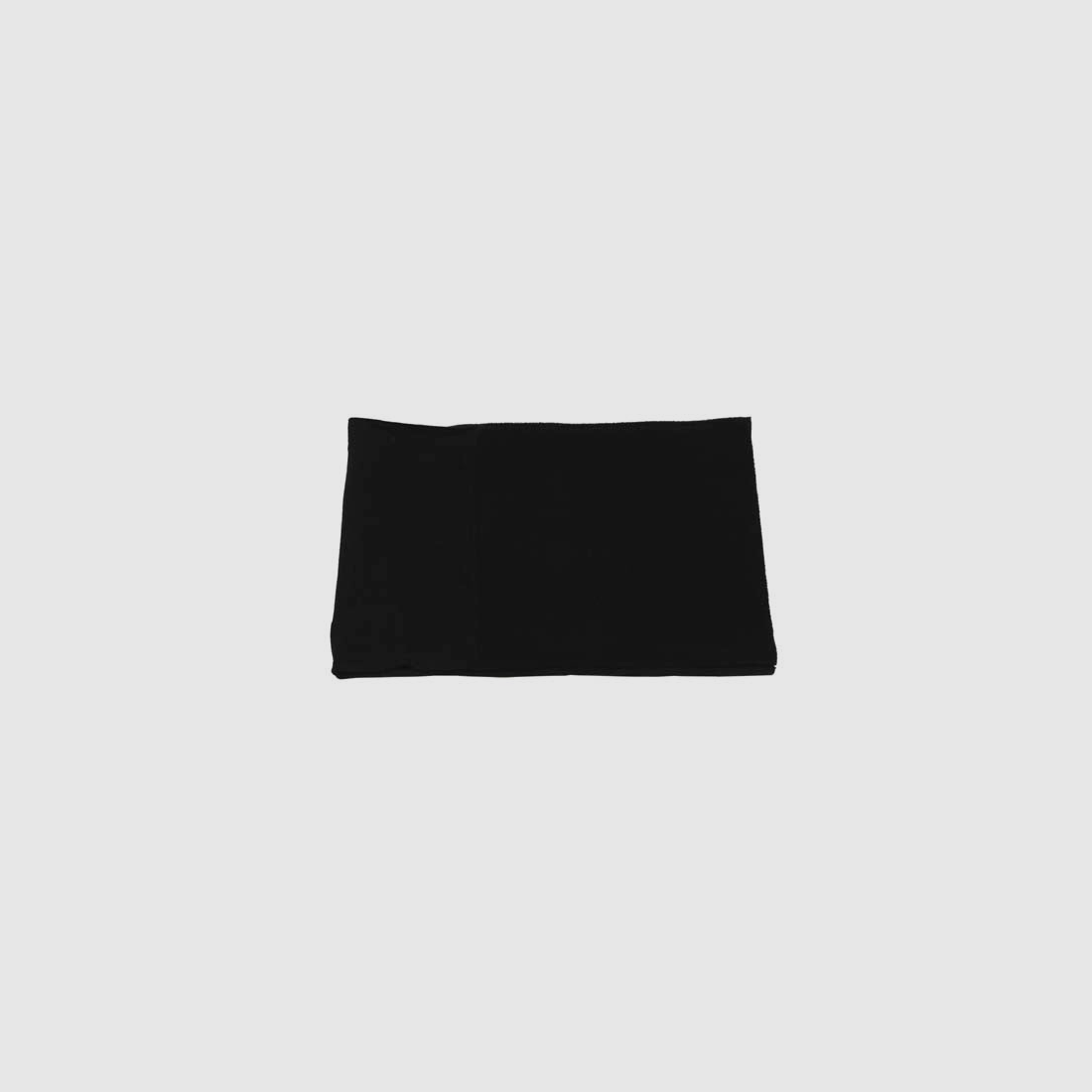Rundschal, Fleece, schwarz, Acryl-Spandex