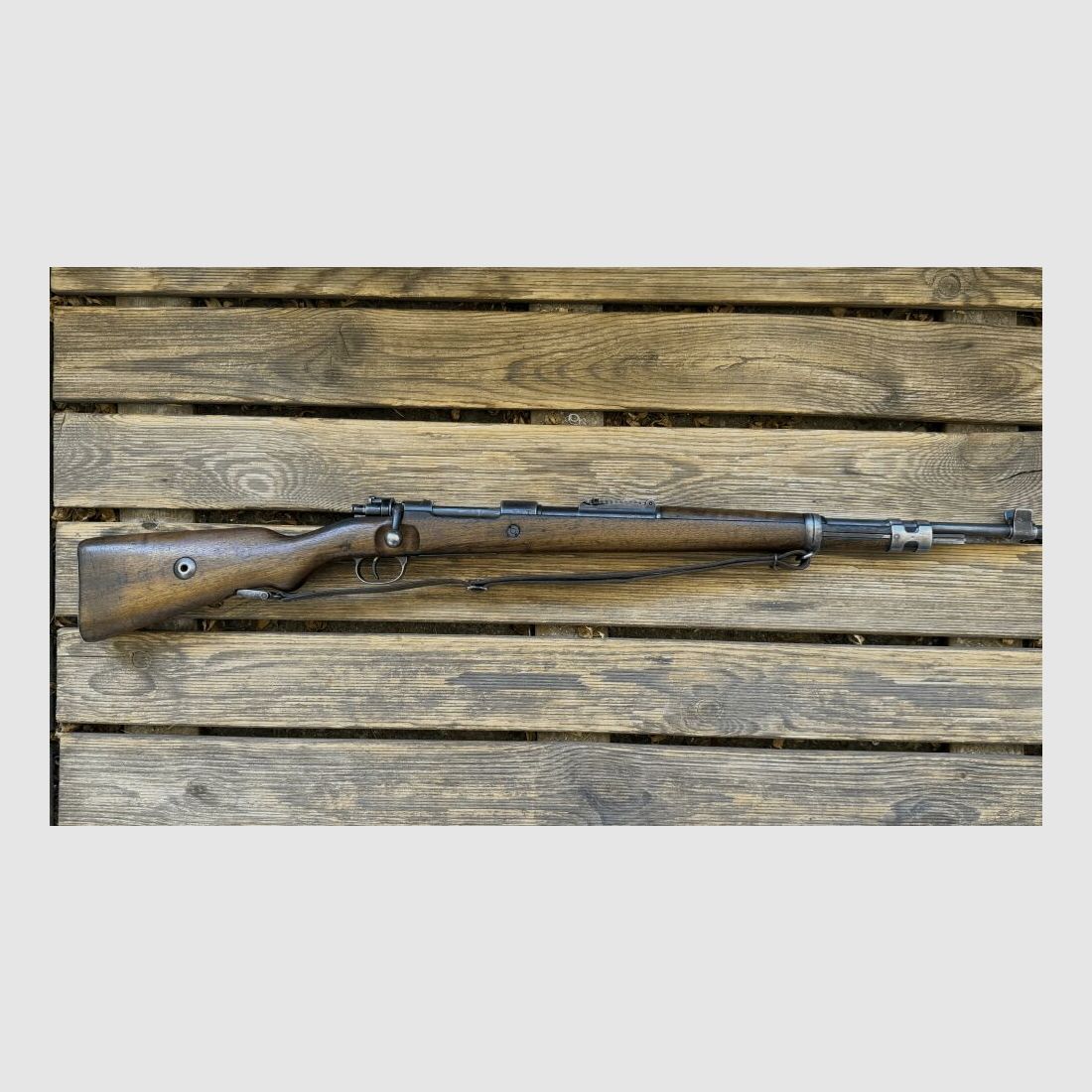 Mauser 98K z pasującymi numerami z pieczęcią 3. Rzeszy 1937 8x57JS