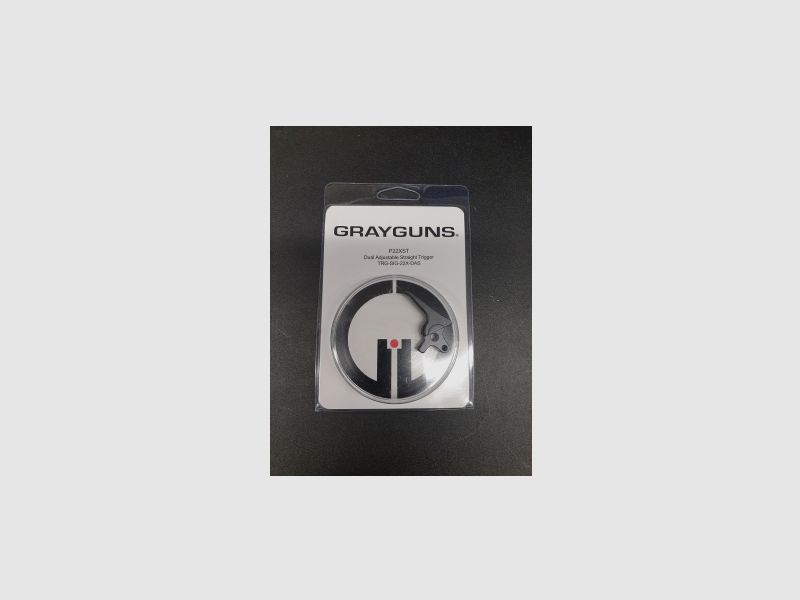 Grayguns P-Series P22xST Dual Adjustable Straight Trigger
