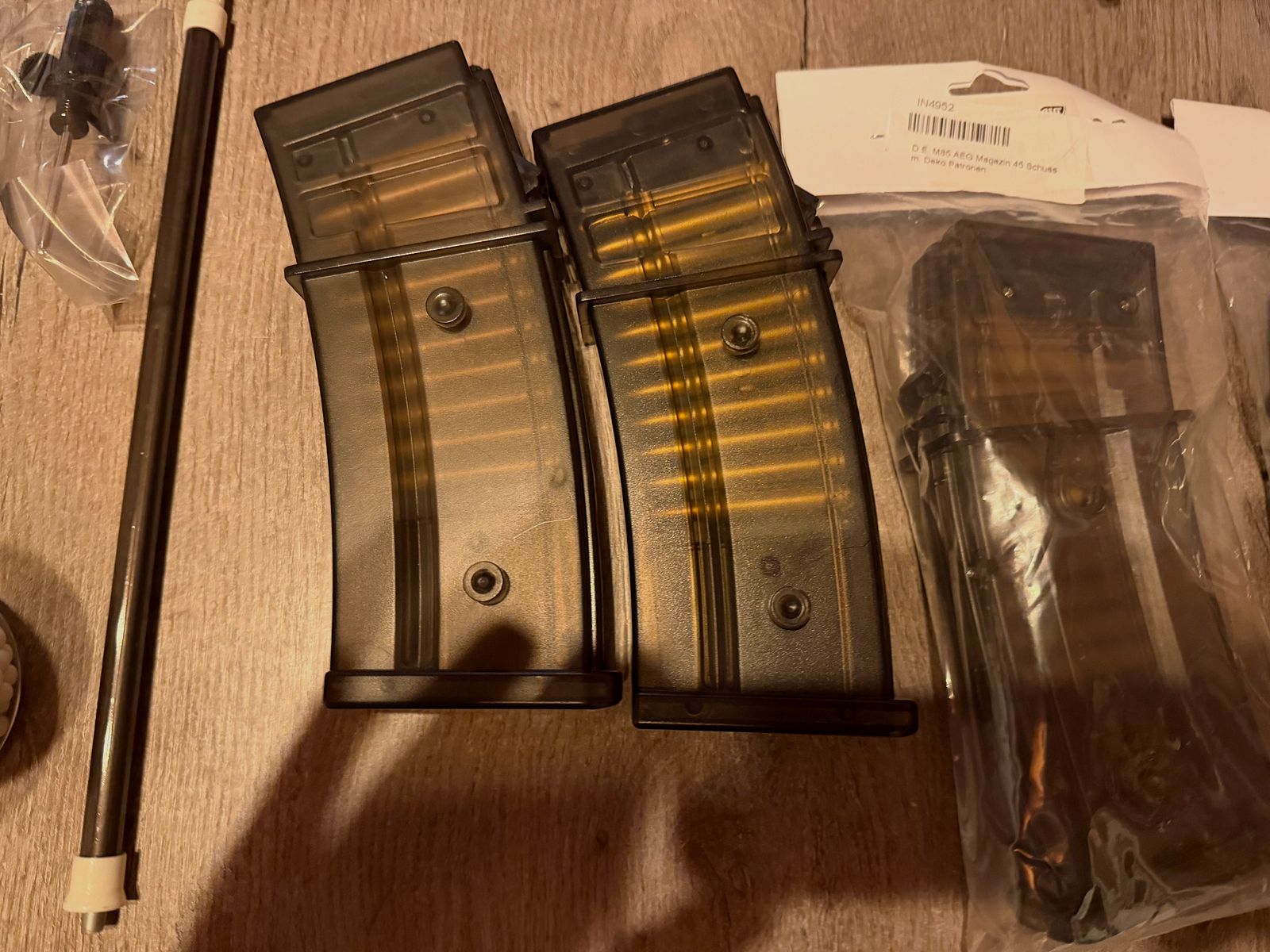 H&K G36C Softair 0,5J AEG + Zubehör