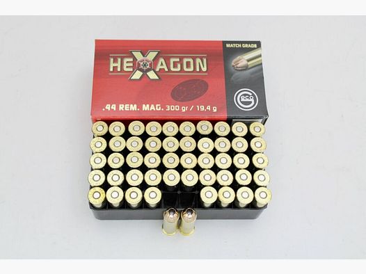 Geco .44 Mag HEXAGON 300gr. 19,4 grammi - .44 Rem Magnum