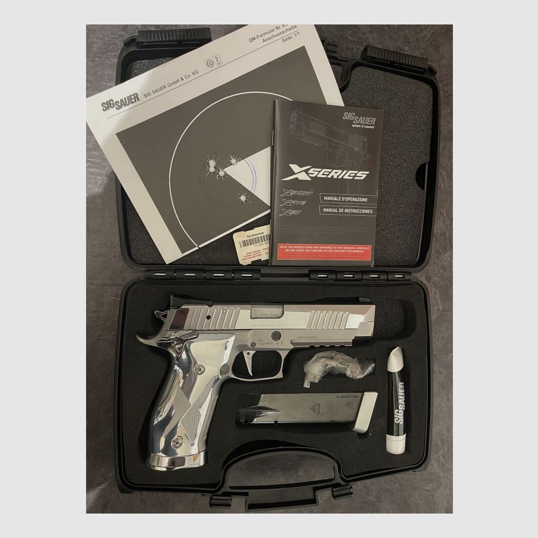 SIG Sauer P226 X-Five Supermatch (Pièce Unique Absolue!), image 4 sur 4