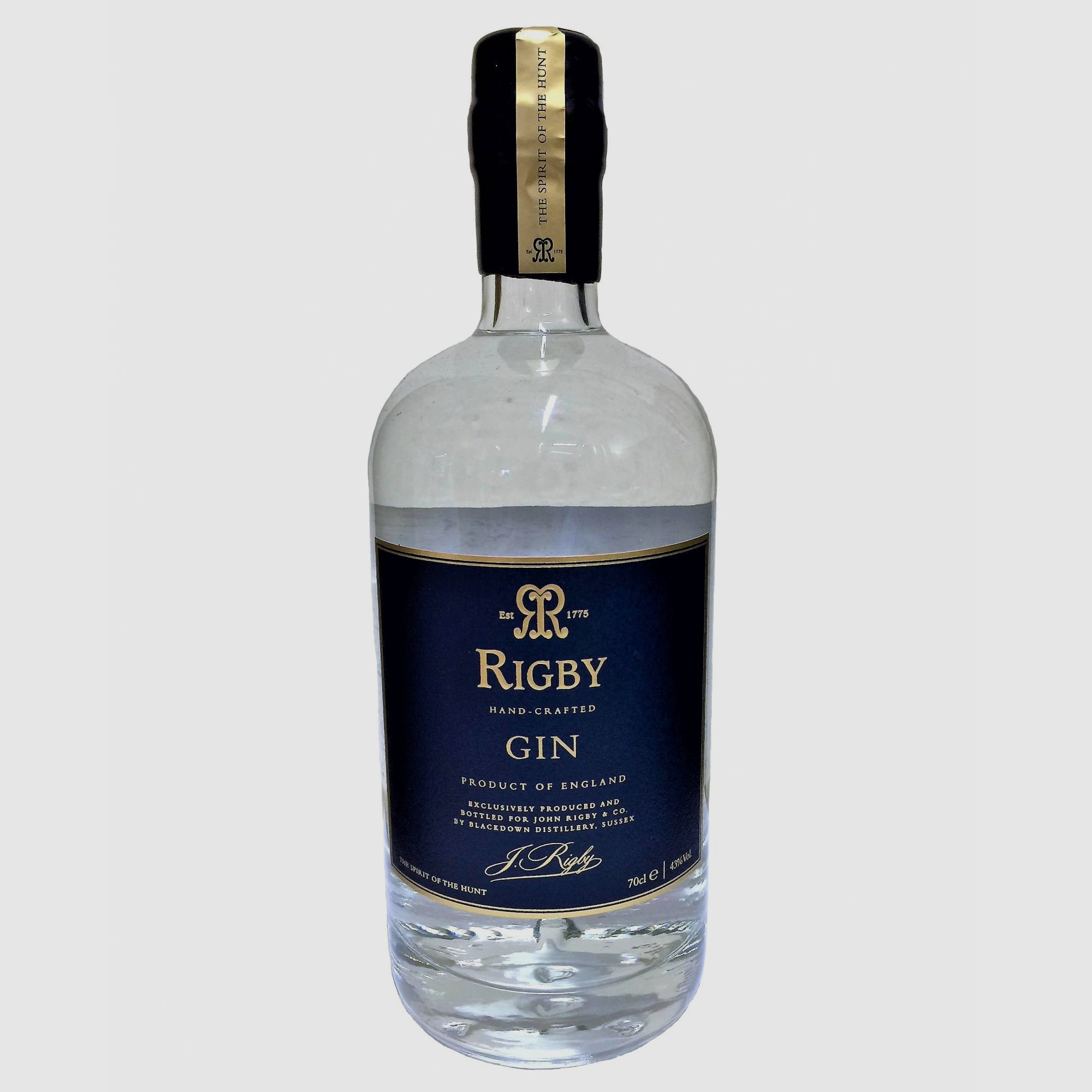 Rigby Gin The Spirit of the hunt