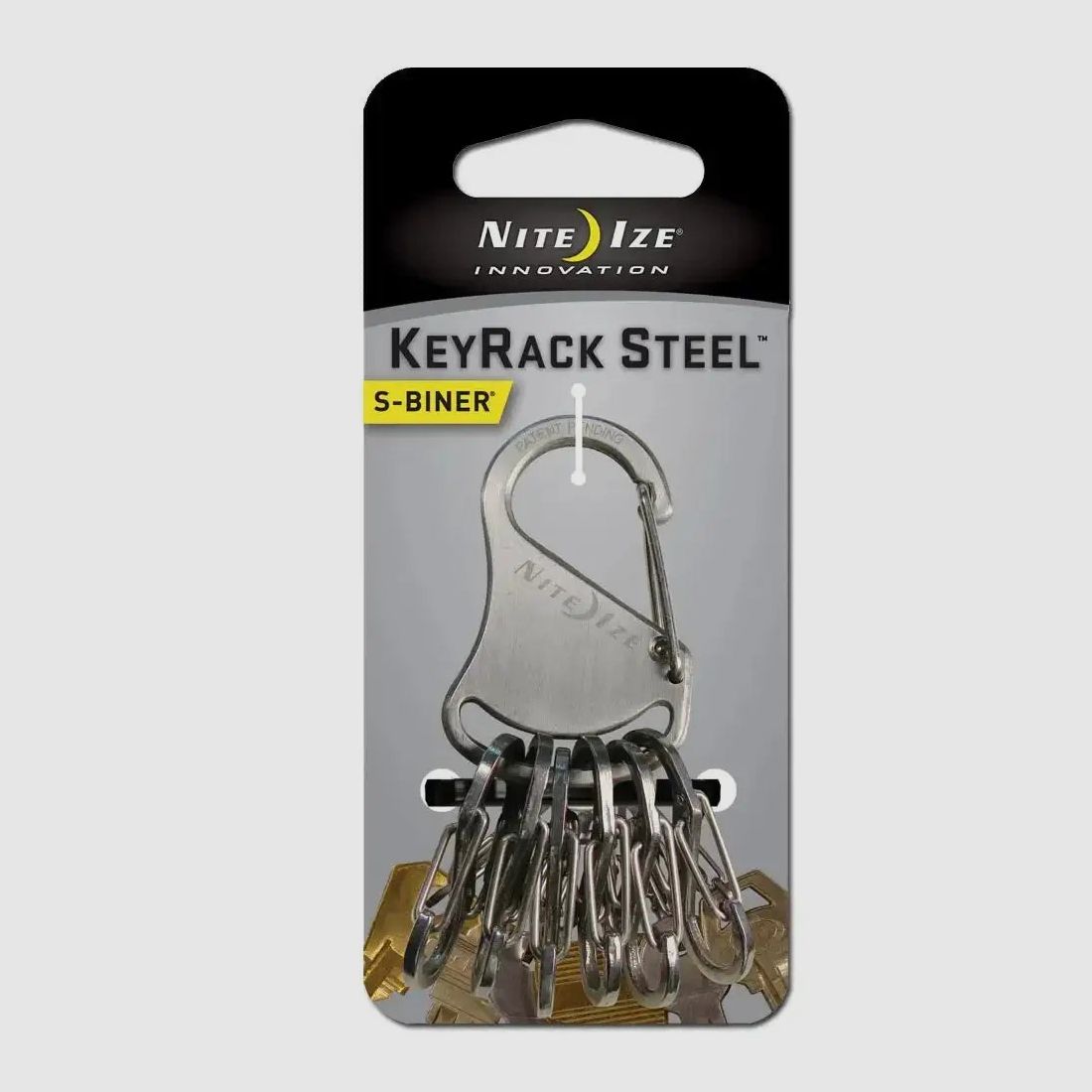 Nite Ize Nite Ize Portachiavi KeyRack in Acciaio Inossidabile