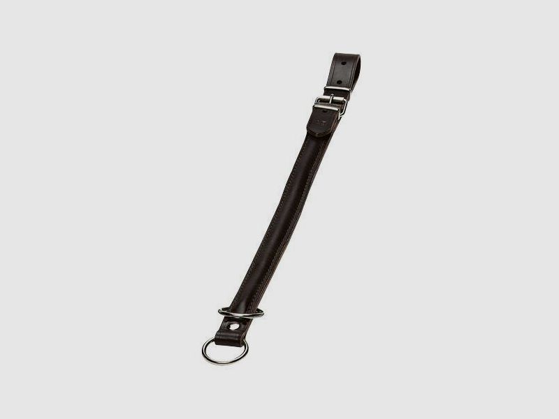 Hundehalsband Rundwürger 20mm - 40cm dunkel