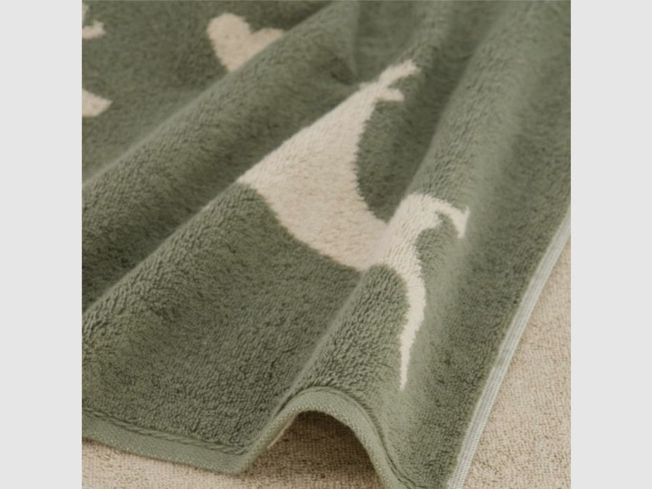Cawö Towel Deer Pair | Swiss Pine, image 9 of 14