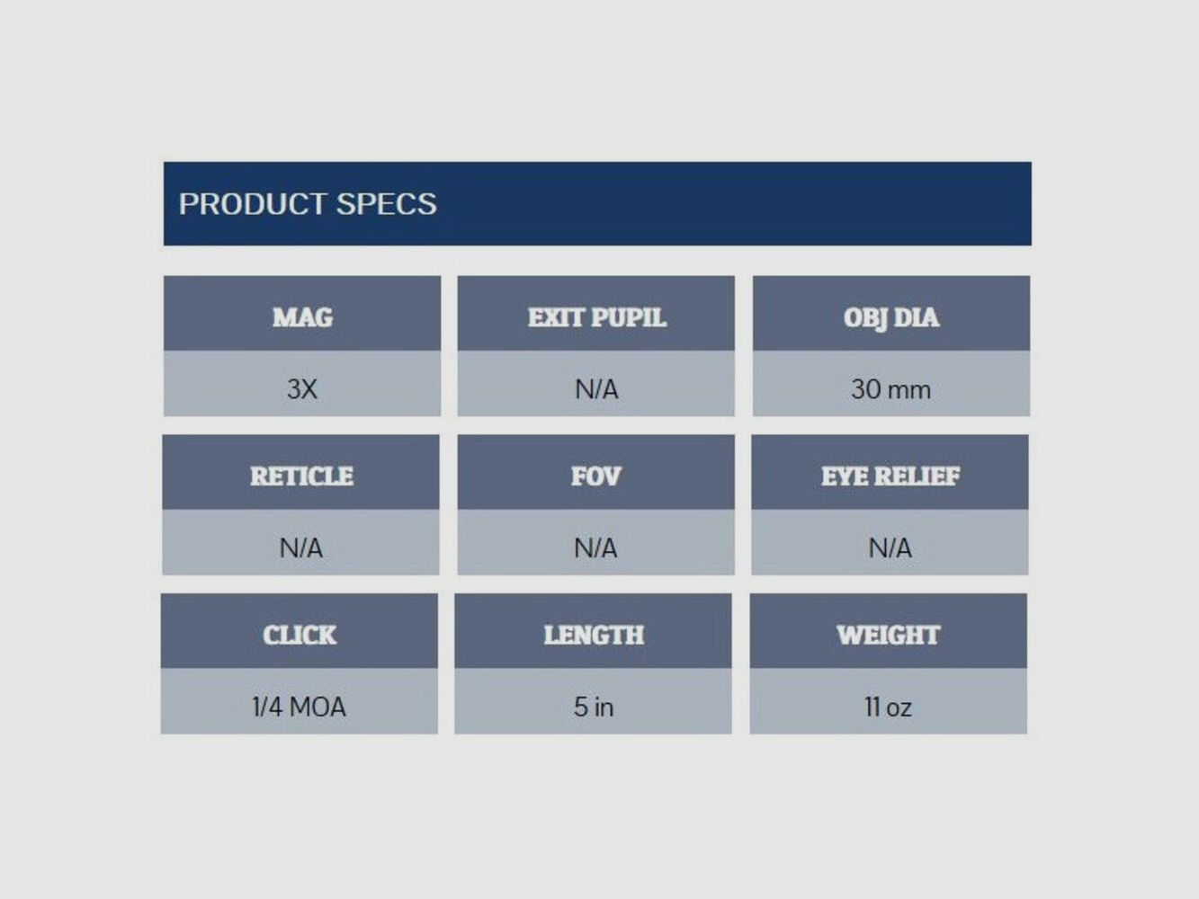 Sun Optics USA Magnifier 3x mit Montagering