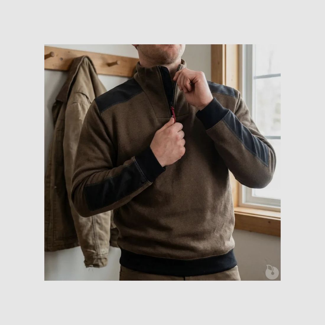 Cuzco Sweater voor mannen in bruin - M tot 3XL, afbeelding 6 van 10