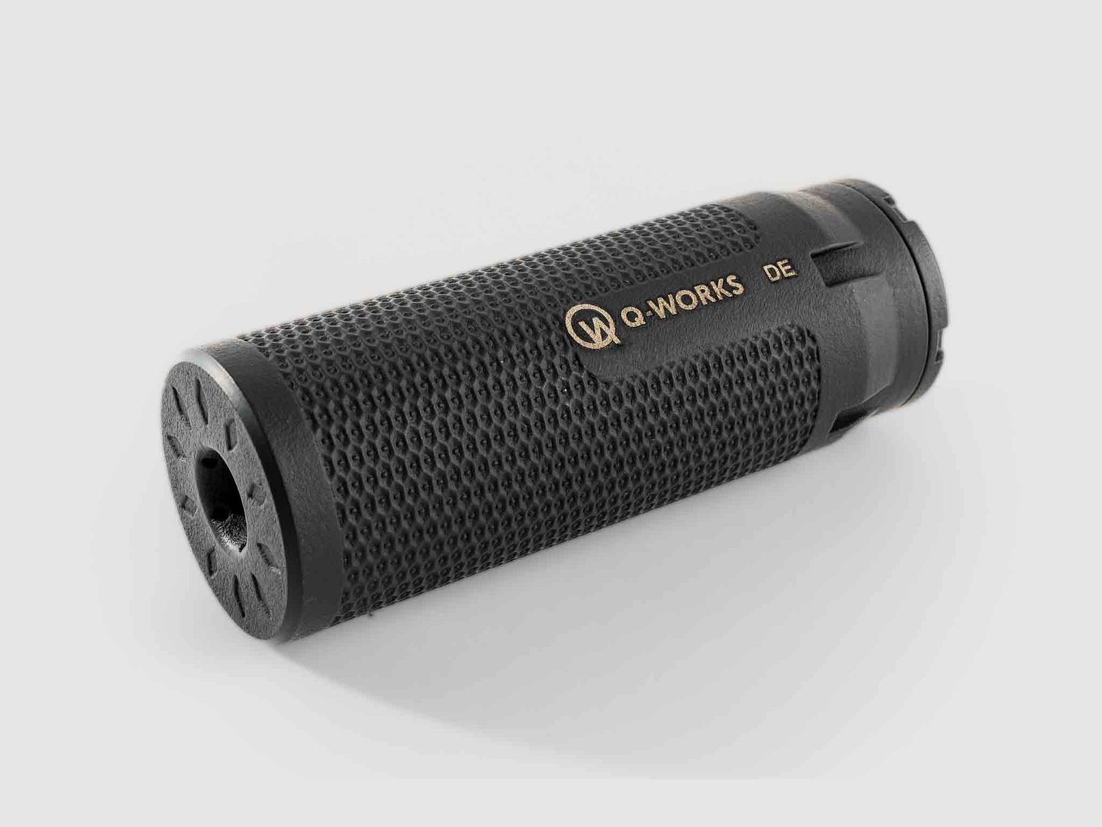 Q-WORKS Hunt Compact Schalldämpfer - Schwarz - .38 - M13x1
