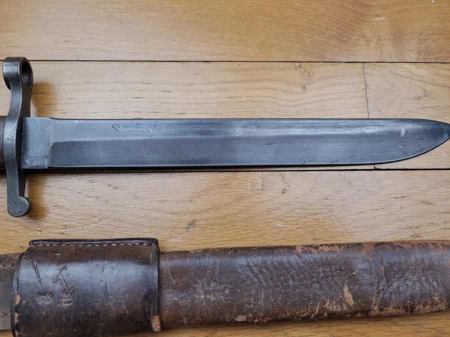 Schöne und sehr seltene ROSS MK I Versuchsklinge (nicht MKII) – Kanadische Armee – 1910 Sehr schönes Exemplar, Bild 5 von 15