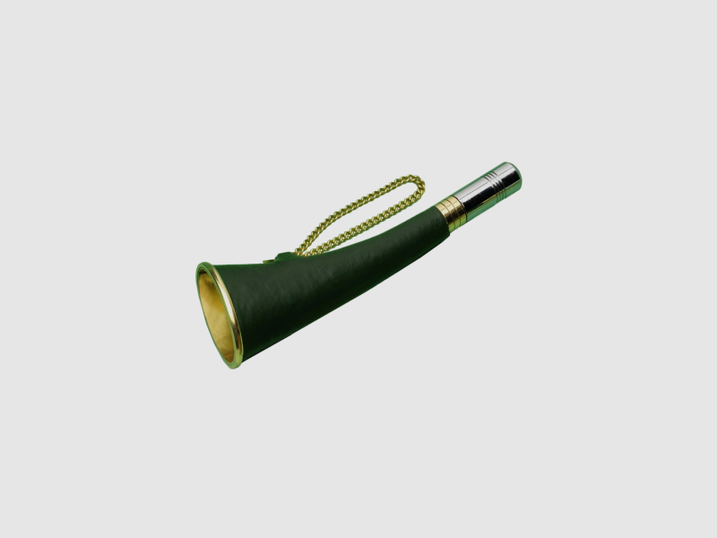 Signal-Horn Messing/Blank 31 cm, Bild 3 von 6