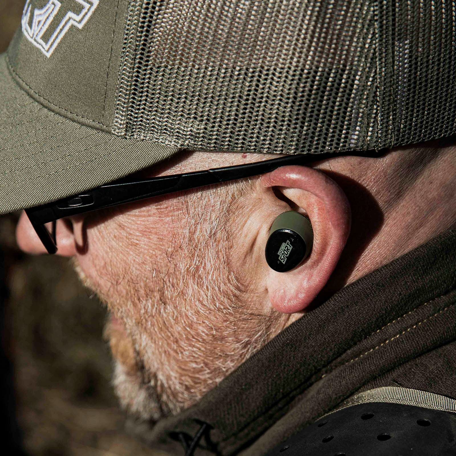 ISOtunes ISOTUNES Caliber tapones para los oídos electrónicos | verde