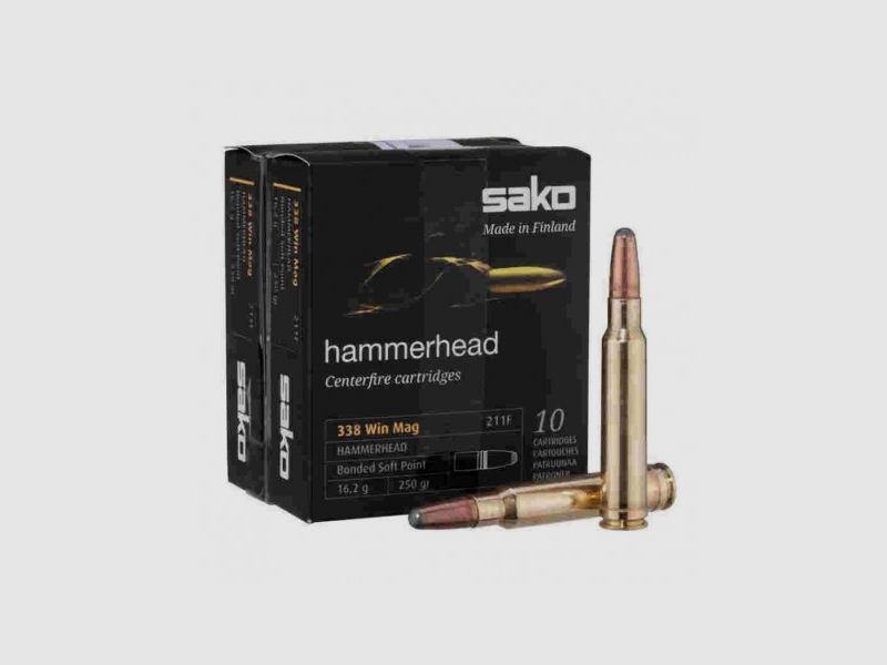 Sako 338 wm Hammerhead 250 Gr, zdjęcie 1 z 2