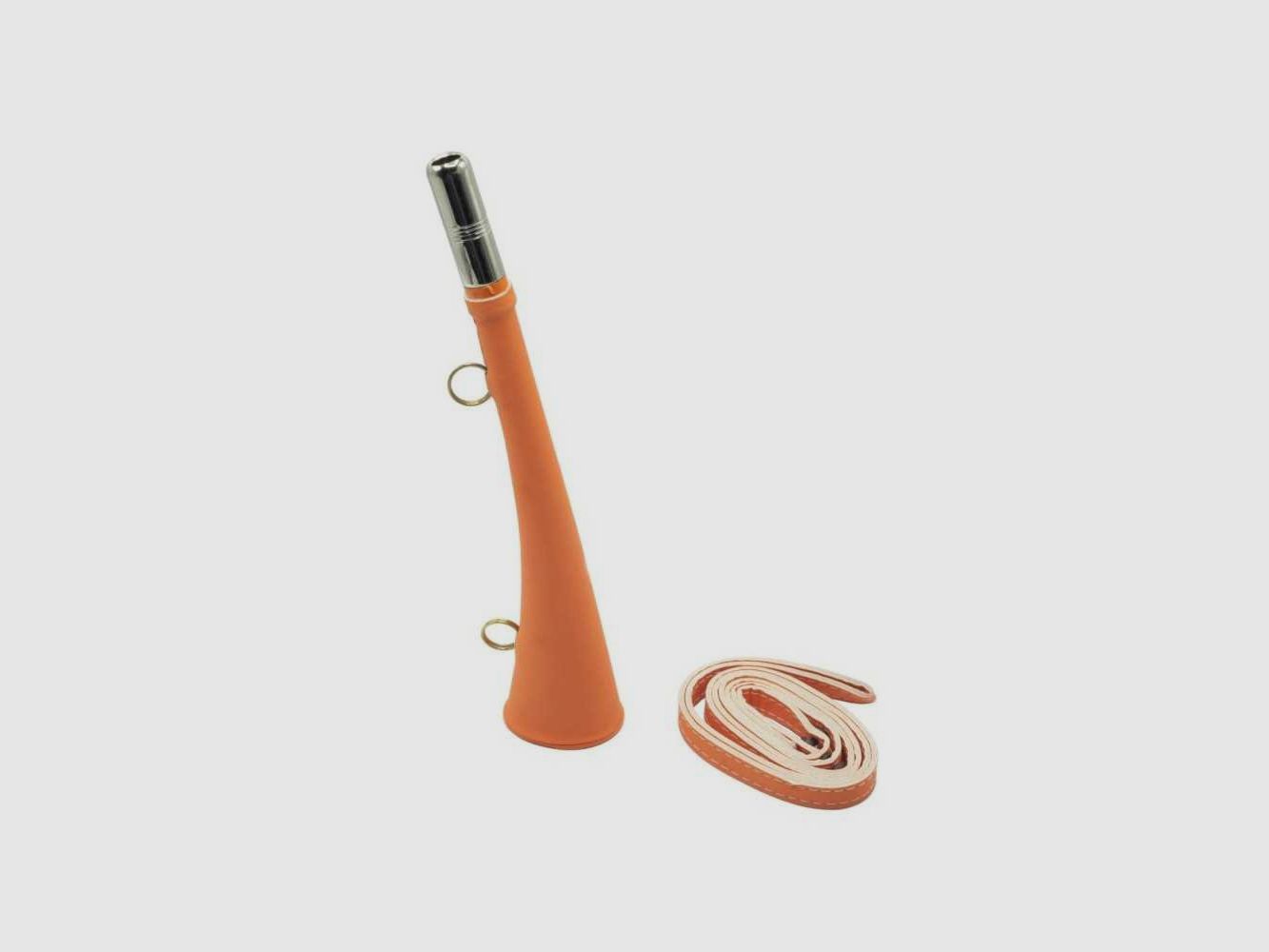 Fluoreszierende Flachhorn Januel 25cm mit Gewehrriemen, Bild 1 von 4