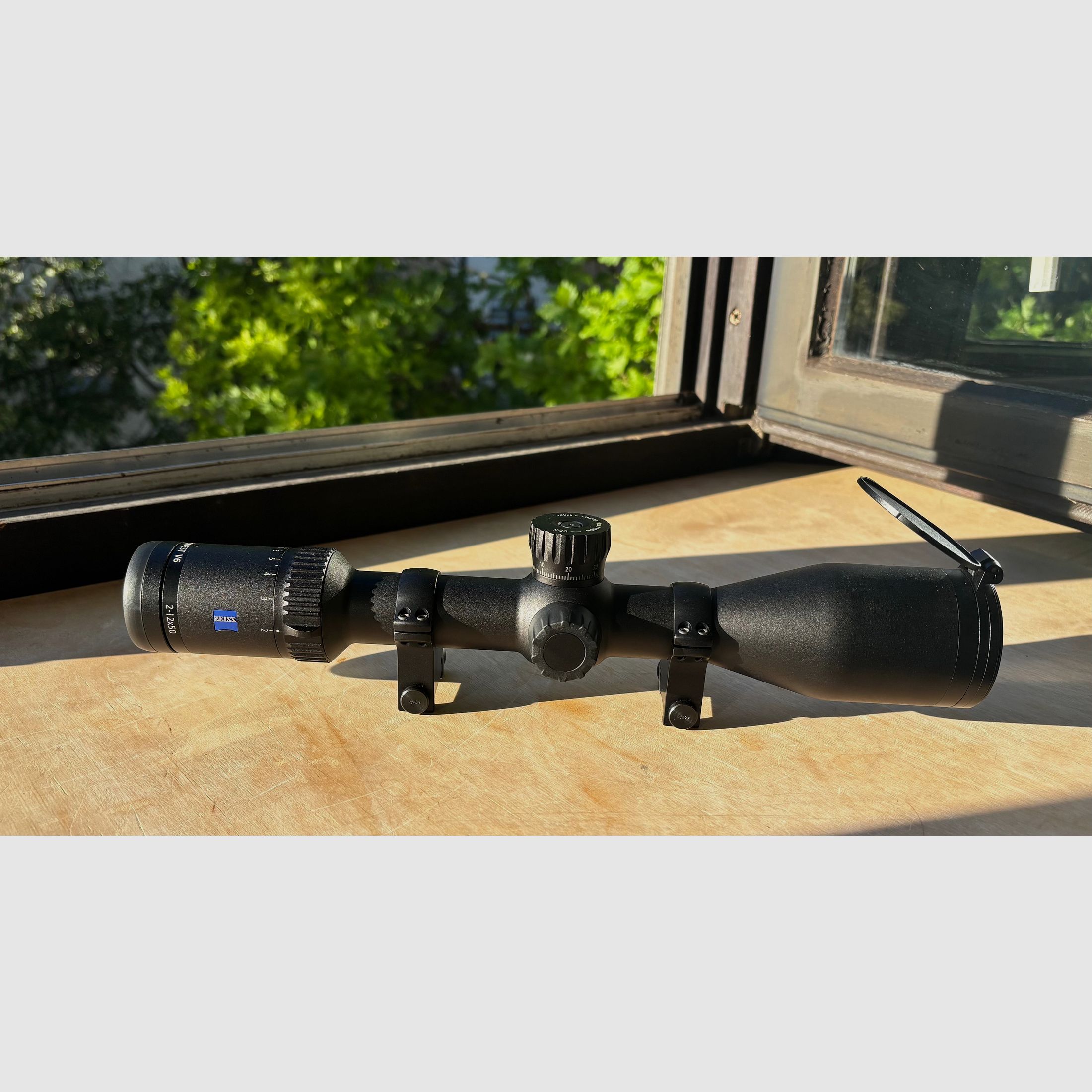 Zeiss V6 2-12x50 with ASV riflescope