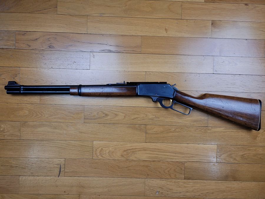 Gute Unterhebelrepetierbüchse Marlin – Modell 336 – Kaliber 30-30 Win – Schiene für Optik – sehr guter Zustand, Bild 1 von 10