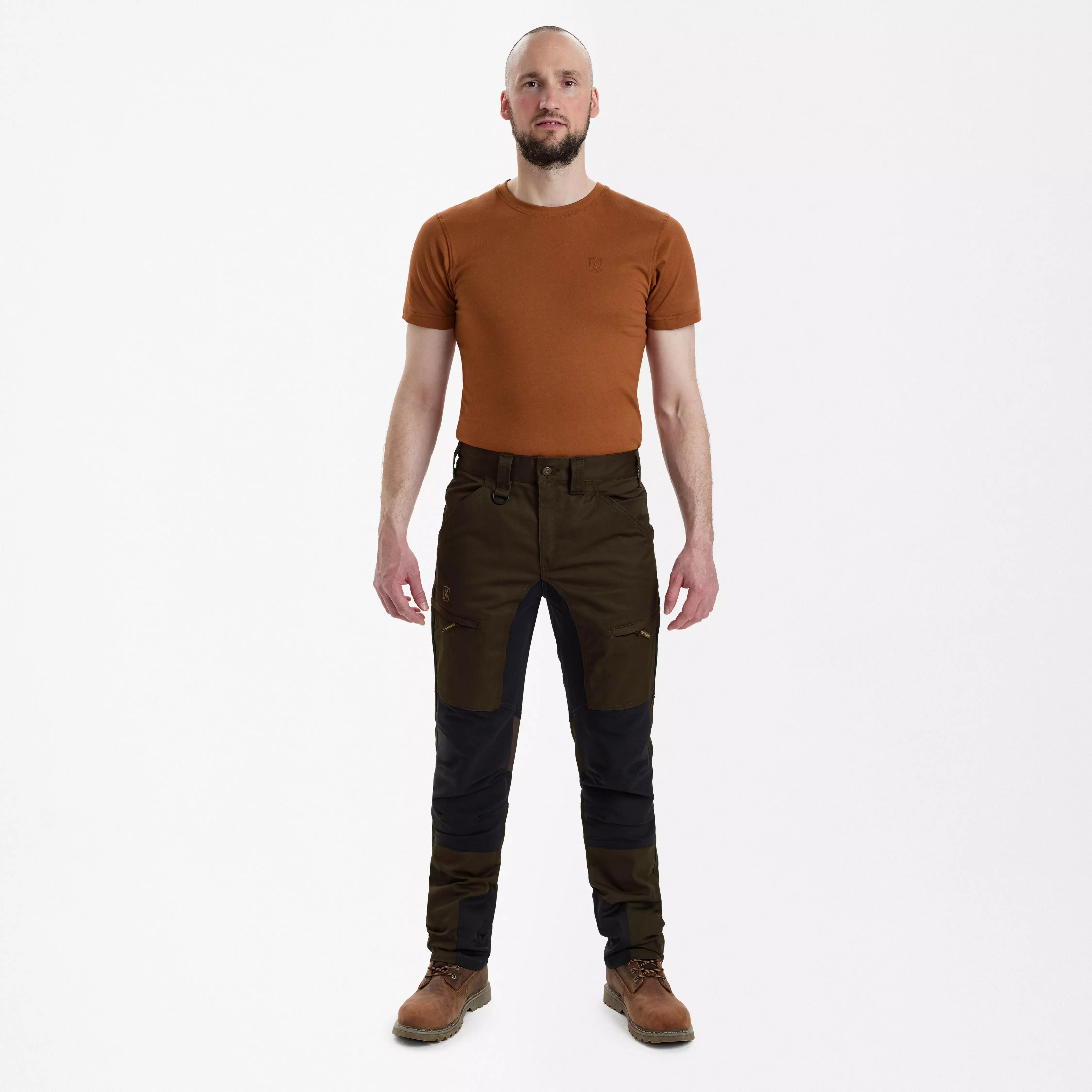Pantalon stretch Rogaland avec contraste - Fallen Leaf, image 3 sur 5