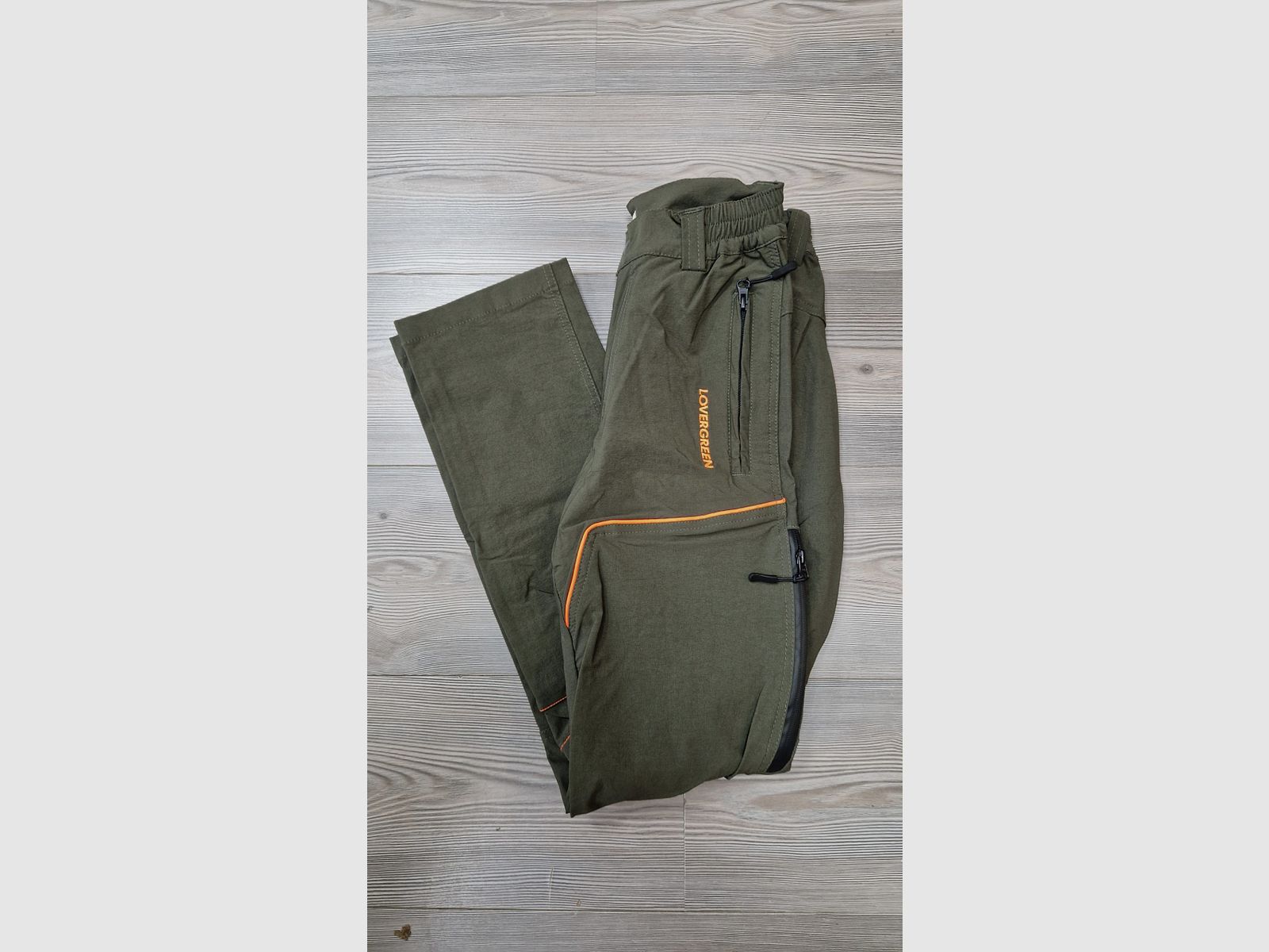 LOVERGREEN – HOSEN BOUTOIR OLIVE, Bild 1 von 2
