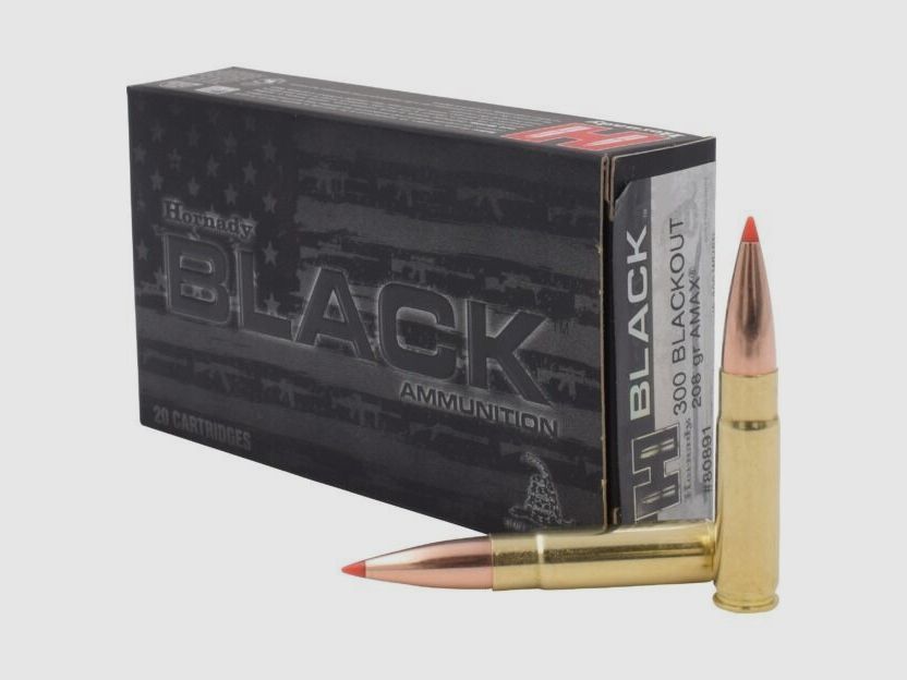 Hornady 208grs A-Max Match 20STK .300AAC Blackout