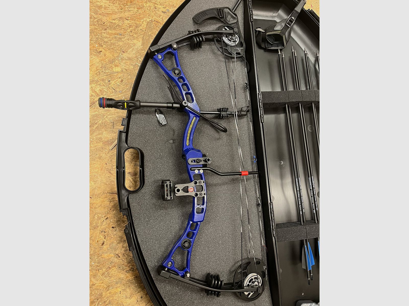EK Archery AXIS Blau Komplettset TAUSCH