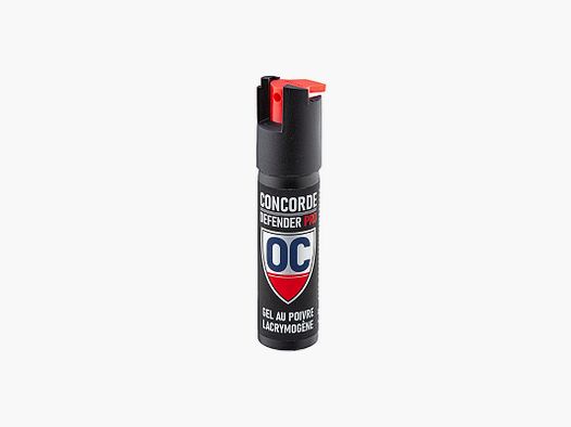 Bombe aérosol Gel Poivre PRO OC 25ML Concorde Defender