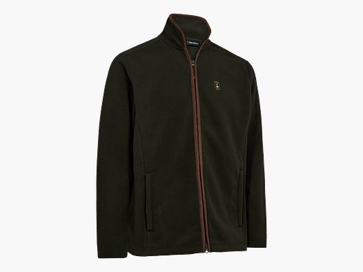 Cumbria Fleece Jacket - Forest Ember - Size: XL