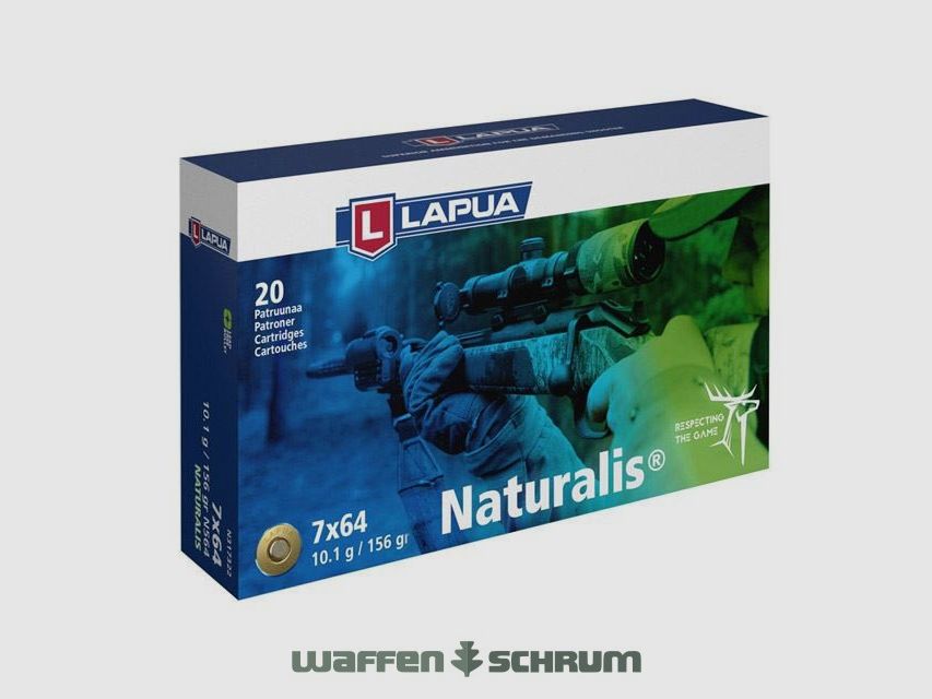 Lapua Naturalis 10,1g - 156gr. 7x64
