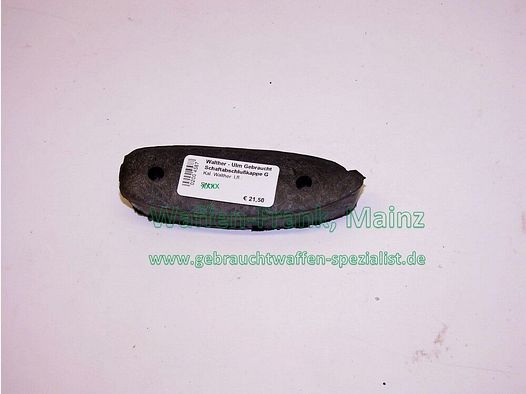 Walther - Ulm Schaftabschlußkappe Gummi