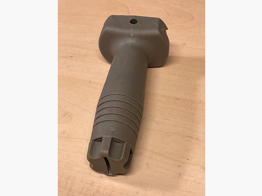 Vertical front grip for Airsoft in Khaki long version