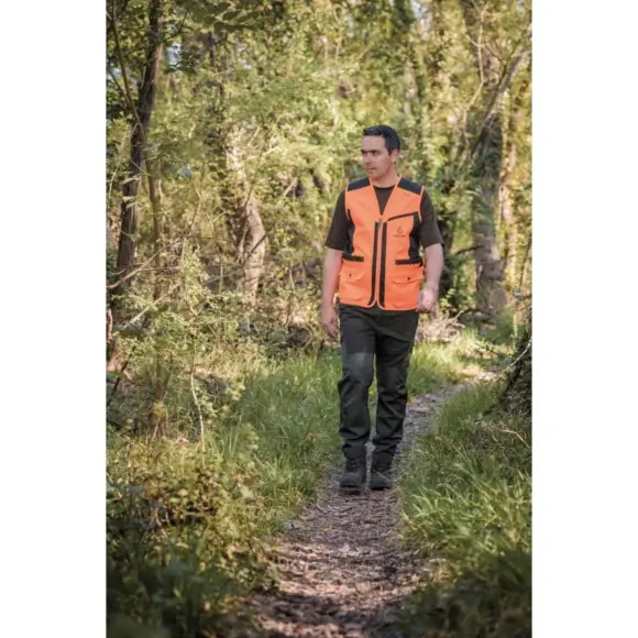 Jachtvest Treeland Oranje, afbeelding 5 van 8