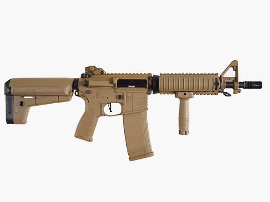 AR15 CQB-R CHARLIE TAN S-AEG Softair Gewehr Frei ab 18 Jahren | Delta Armory