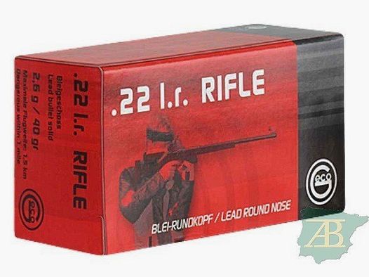 Büchsenmunition Kurzwaffe GECO LRN