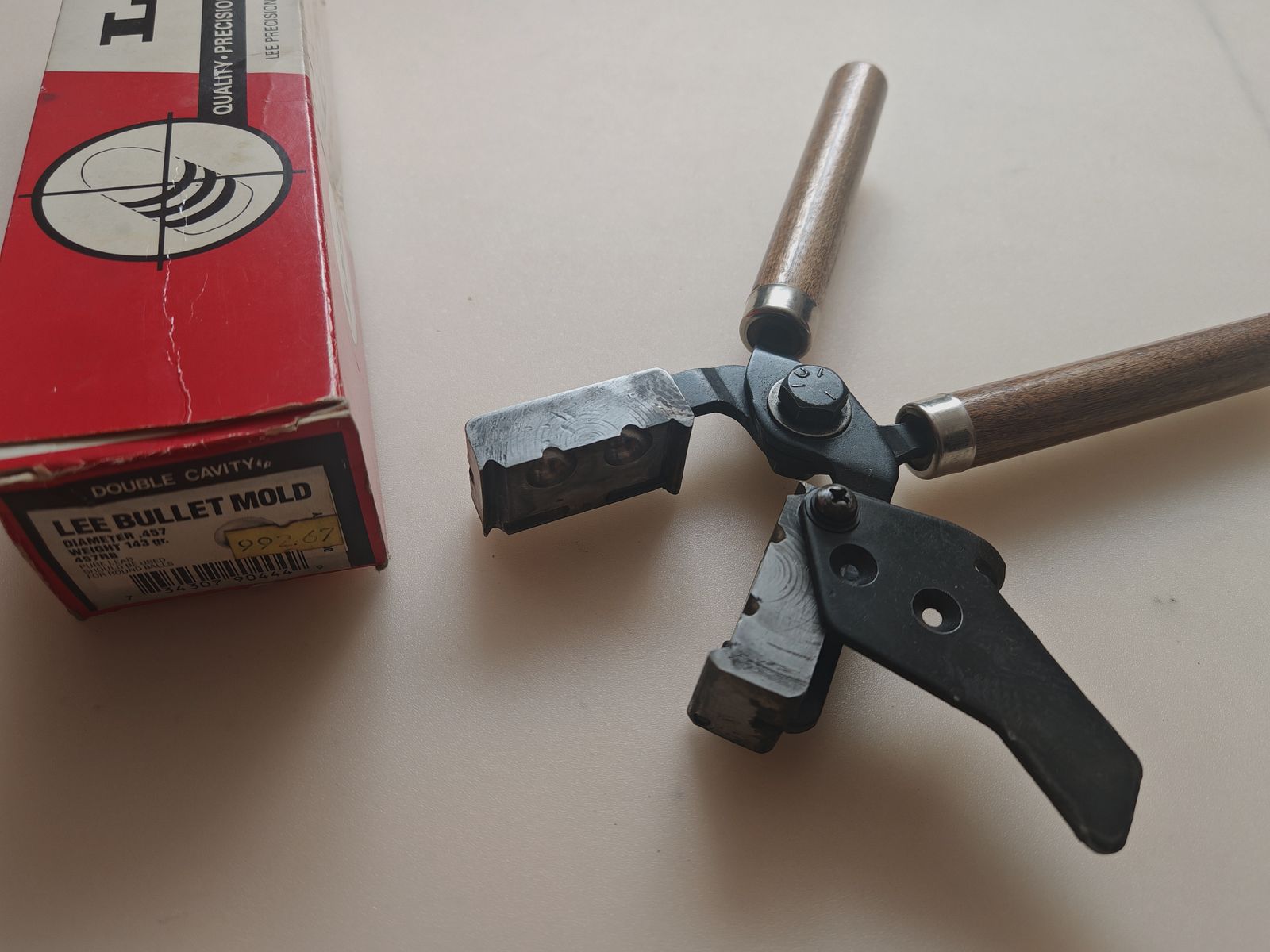 457 RB LEE Rundkugel Doppelkokille